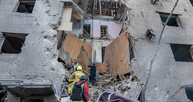 Au moins 13 blessés dans des frappes russes sur Zaporijjia