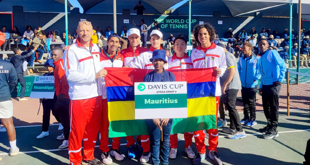 Tennis: Maurice accède au groupe IV