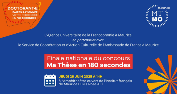 Scientific Oratory Contest: Final of 'My Thesis in 180 Seconds'