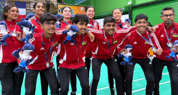 Badminton : Maurice rafle l’or