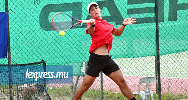 Tennis : Loïc Gébert seul Mauricien en quarts