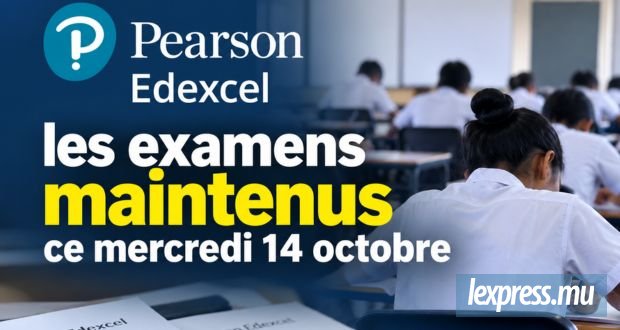 Les examens maintenus ce mercredi 14 octobre