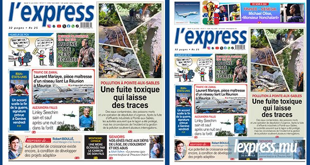 Les grands titres de l'express de ce mardi 16 juin 2026