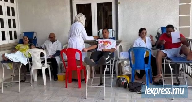 Le Red Waves Sports Club mobilise les habitants autour du don de sang