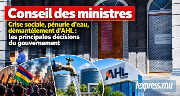 Crise sociale, pénurie d’eau, démantèlement d’AHL : les principales décisions du gouvernement