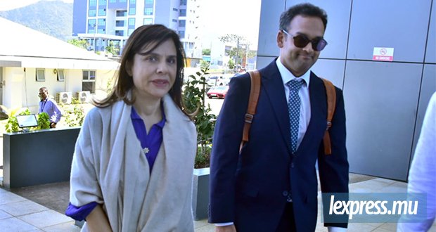 Kobita Jugnauth de nouveau entendue par la FCC hier