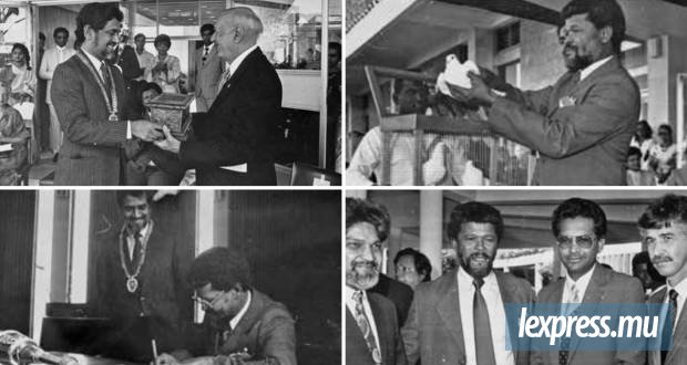 30 septembre 1986 : La cité de Port-Louis octroie la citoyenneté d’honneur à Nelson Mandela