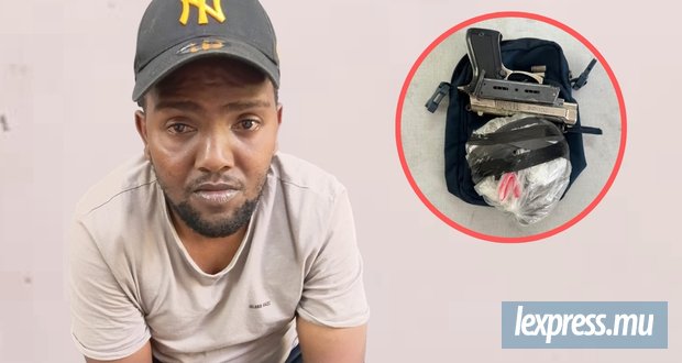 De la drogue d’une valeur de Rs 4, 4 M et un pistolet saisis, un trentenaire arrêté