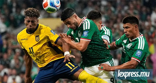 Quiñones et Jiménez font craquer l'Équateur, le Mexique avance (2-0)