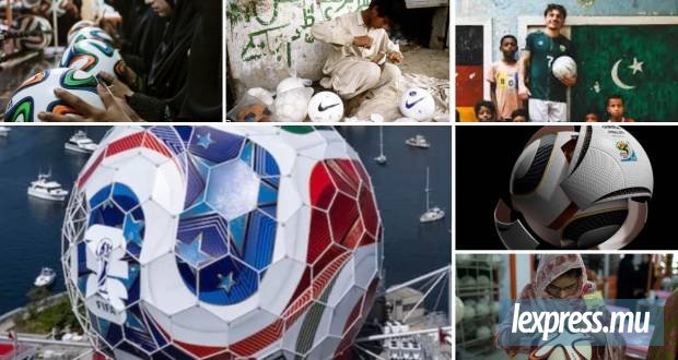 Les ballons de foot sont fabriqués : Par des... enfants au Pakistan