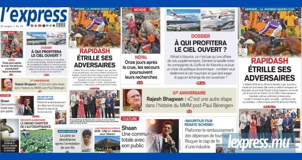 Les grands titres de l'express de ce lundi 7 septembre 2026