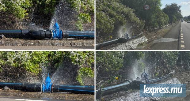 Fuite d’eau au «by-pass» de Goodlands : Une situation qui demande une action urgente