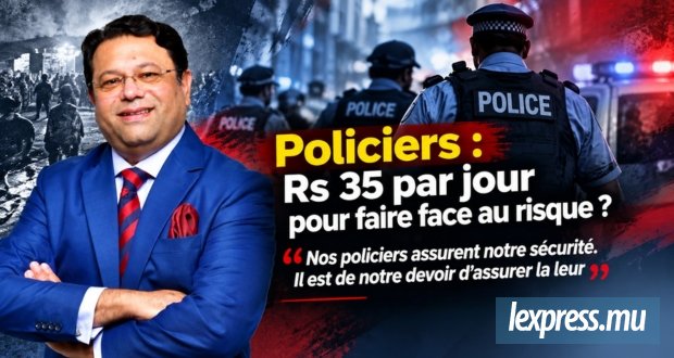 Policiers : Rs 35 par jour pour faire face au risque ?