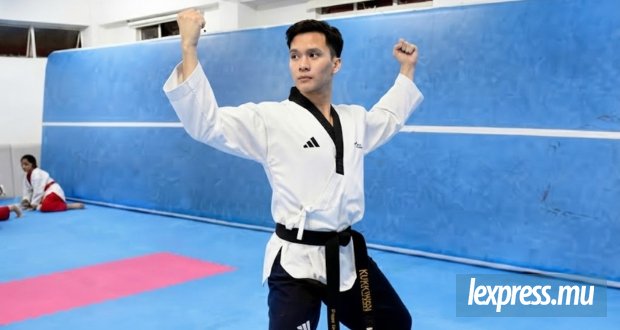 Taekwondo : Sheldon Yan Too Sang s’arrête en 8ᵉˢ de finale