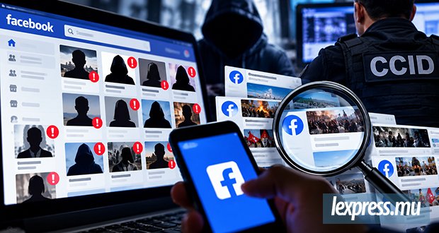 Plus de 100 faux profils identifiés et 22 pages Facebook dans le collimateur du CCID