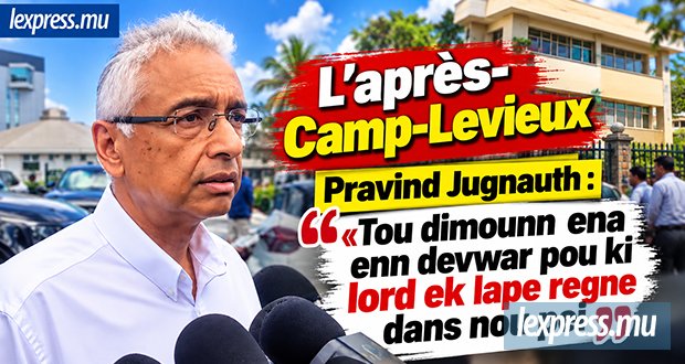 Pravind Jugnauth : «Tou dimounn ena enn devwar pou ki lord ek lape regne dans nou pei»