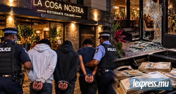 Trois suspects arrêtés, un butin et des dégâts estimés à Rs 700 000