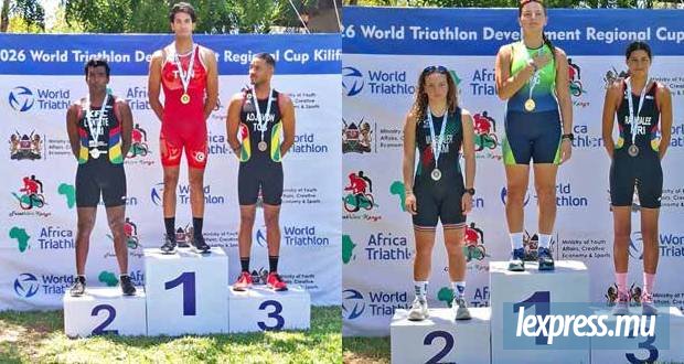Triathlon : L’Entêté en argent, Rajabalee en bronze