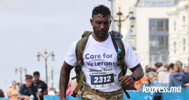 15 kg sur le dos, 10 km pour les vétérans : Le défi de Cocigan Ramsamy