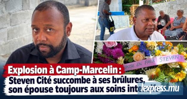 Steven Cité succombe à ses brûlures, son épouse toujours aux soins intensifs