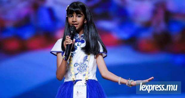 Anya Mooroogen, 12 ans, passionnée de mandarin