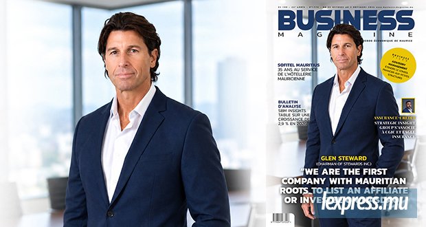 Glen Steward: “We are the first company with Mauritian roots to list an affiliate or investee on Nasdaq”