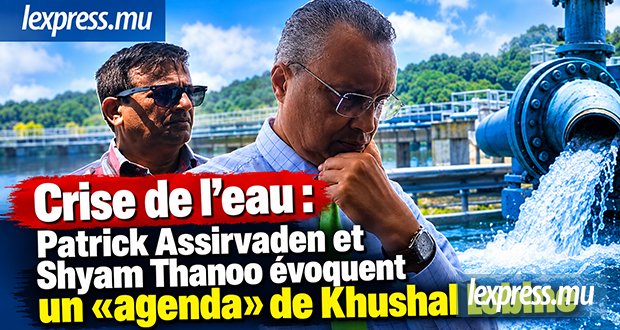 Patrick Assirvaden et Shyam Thanoo évoquent un «agenda» de Khushal Lobine