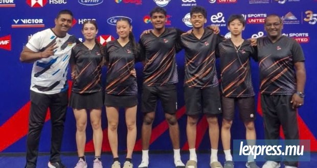 Badminton : Maurice prend la 22ᵉ place