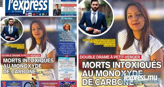 Les grands titres de l'express de ce samedi 30 mai 2026