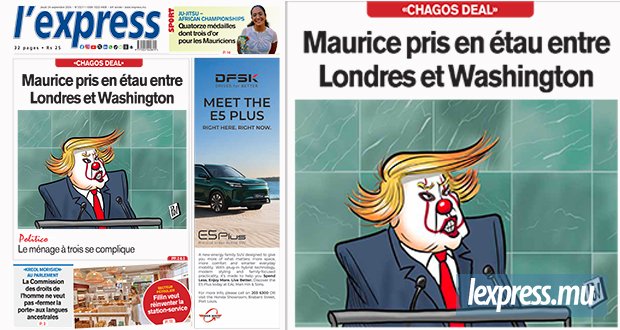 Les grands titres de l'express de ce jeudi 24 septembre 2026