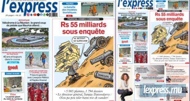 Les grands titres de l'express de ce mercredi 9 septembre 2026