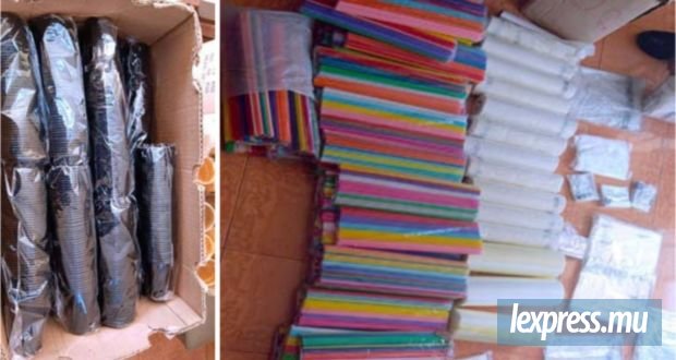 Saisie record de plastique à usage unique