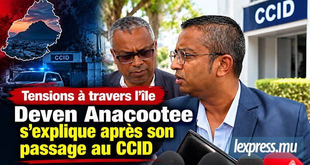Deven Anacootee s’explique après son passage au CCID