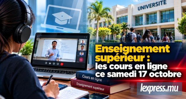 Les cours en ligne ce samedi 17 octobre