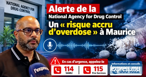 Un «risque accru d’overdose» à Maurice