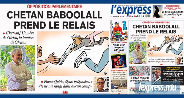 Les grands titres de l'express de ce vendredi 7 août 2026