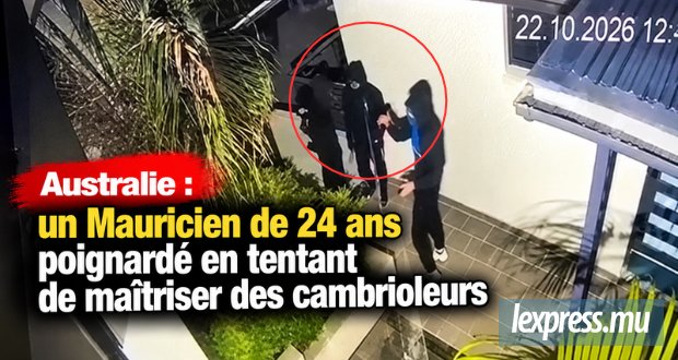 Un Mauricien de 24 ans poignardé en tentant de maîtriser des cambrioleurs