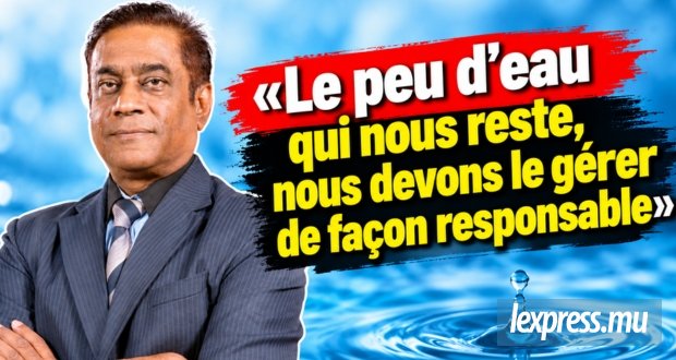 Shiam Thannoo : «Le peu d’eau qui nous reste, nous devons le gérer de façon responsable»