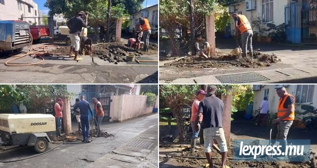 Fuite d’eau à Astoria Road, Goodlands : Des travaux effectués ce matin