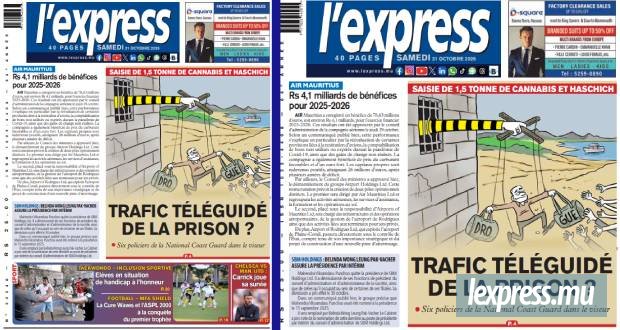 Les grands titres de l'express de ce samedi 31 octobre 2026