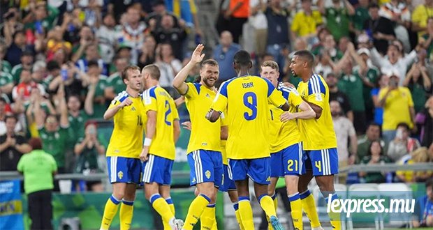 Groupe F : La Suède écrase la Tunisie et prend la tête du groupe F (5-1)