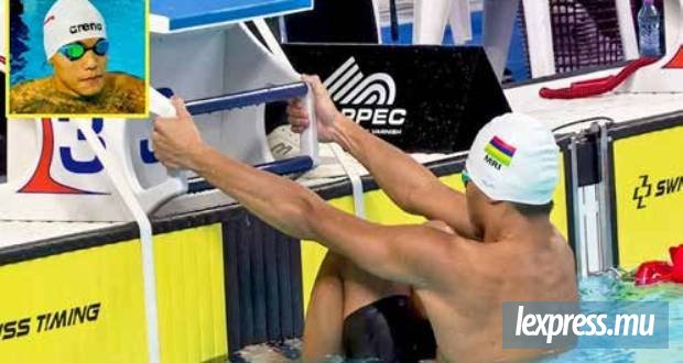 Natation : Lukas Chan Chuen en démonstration à Mare d’Albert