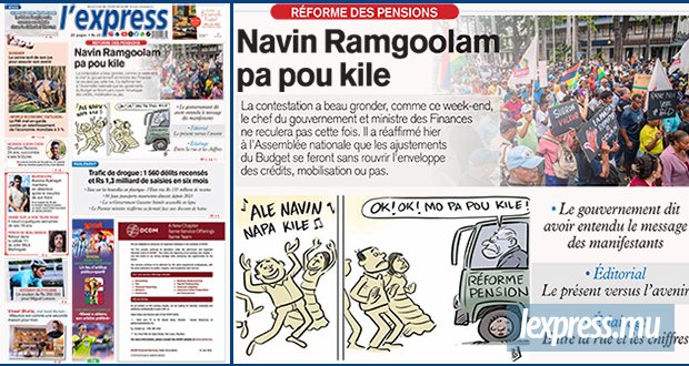 Les grands titres de l'express de ce mercredi 15 juillet 2026