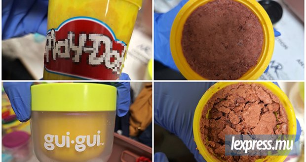 Saisie de 2,86 kg de substance suspecte dans des boîtes de jouets
