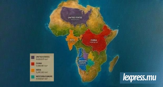 «Correct the map» : Redonner à l’afrique sa juste proportion