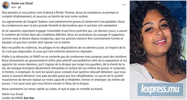 Le PMSD condamne et appelle à miser sur la jeunesse
