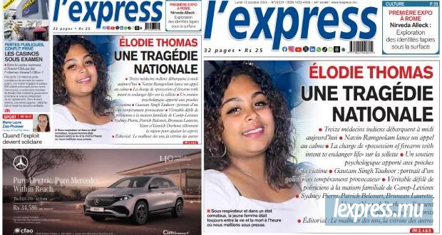 Les grands titres de l'express de ce lundi 12 octobre 2026