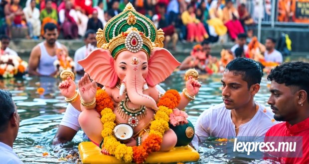 Ganpati repart dans une ambiance de ferveur