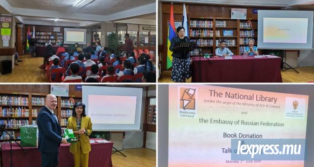 La Bibliothèque nationale et l’ambassade de Russie encouragent les jeunes à lire