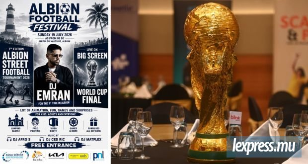 L’express.mu en live de l'Albion Football Festival ce dimanche